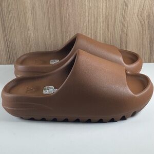 adidas gazelle silver green womens Adidas Yeezy Slide 'Flax' main image 1